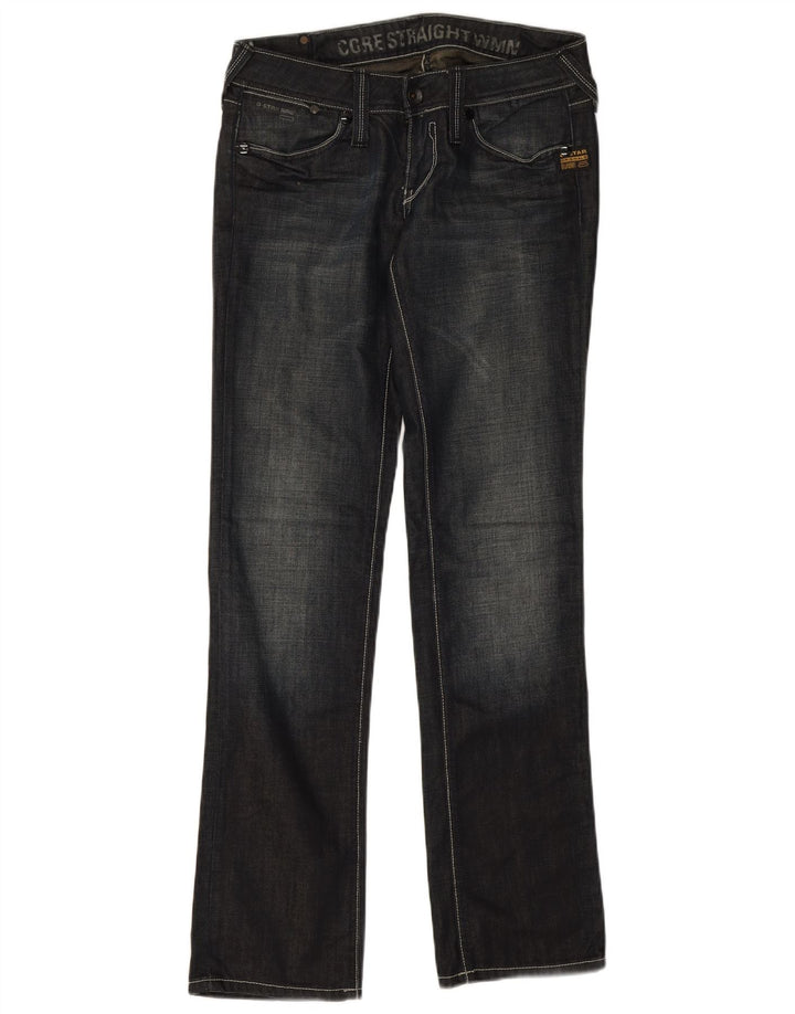 Женские прямые джинсы G-Star W28 L32 Темно-синие, хлопок
