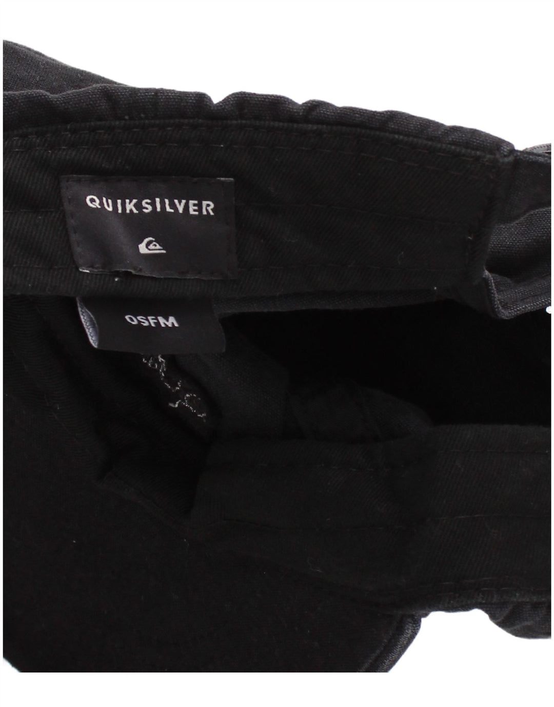 Мужская бейсболка Quiksilver, один размер, черная