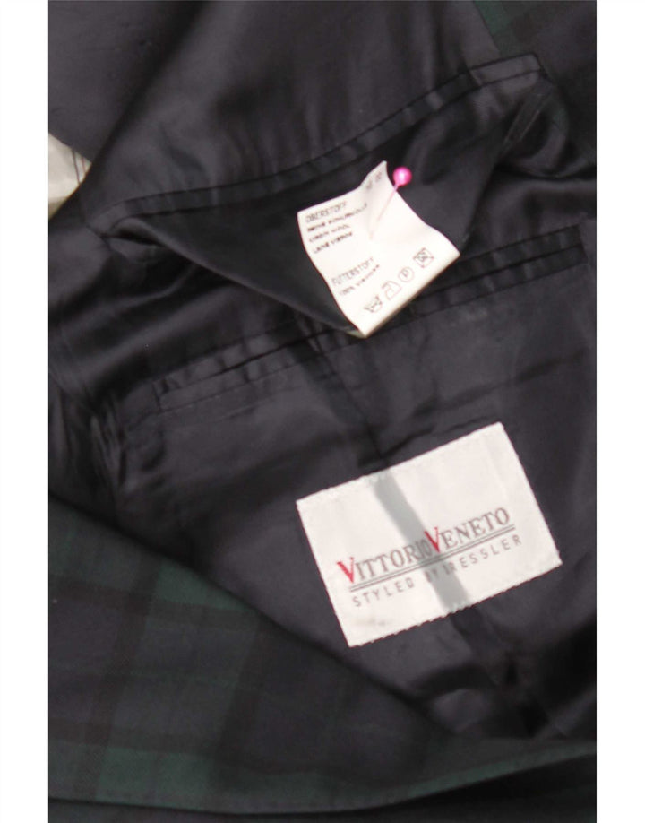 Женский пиджак Vittorio Veneto UK 18 XL Темно-синий в клетку