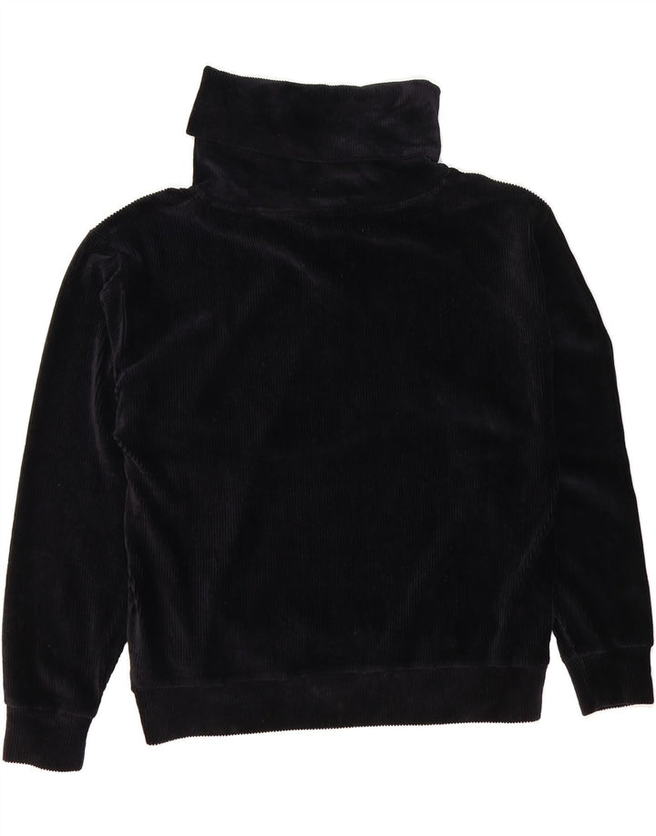 FRENCH CONNECTION Womens Roll Neck Sweatshirt Jumper UK 16 Large Black Vintage French Connection and Second-Hand French Connection from Messina Hembry 