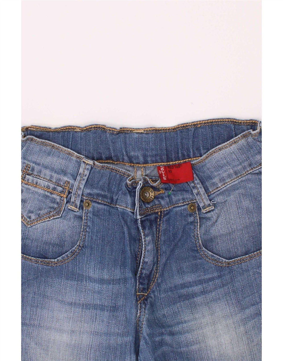 Джинсовые шорты Levi's для мальчиков 9–10 лет W22, синие, хлопок