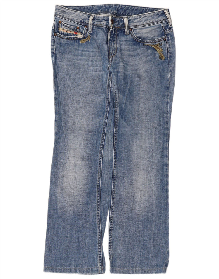 Женские джинсы Diesel Bootcut W30 L27, синие, хлопок