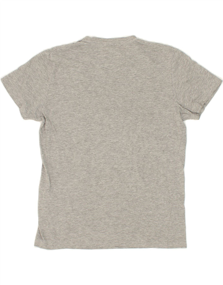 JACK & JONES Mens Graphic T-Shirt Top Medium Grey Cotton Vintage Jack & Jones and Second-Hand Jack & Jones from Messina Hembry 