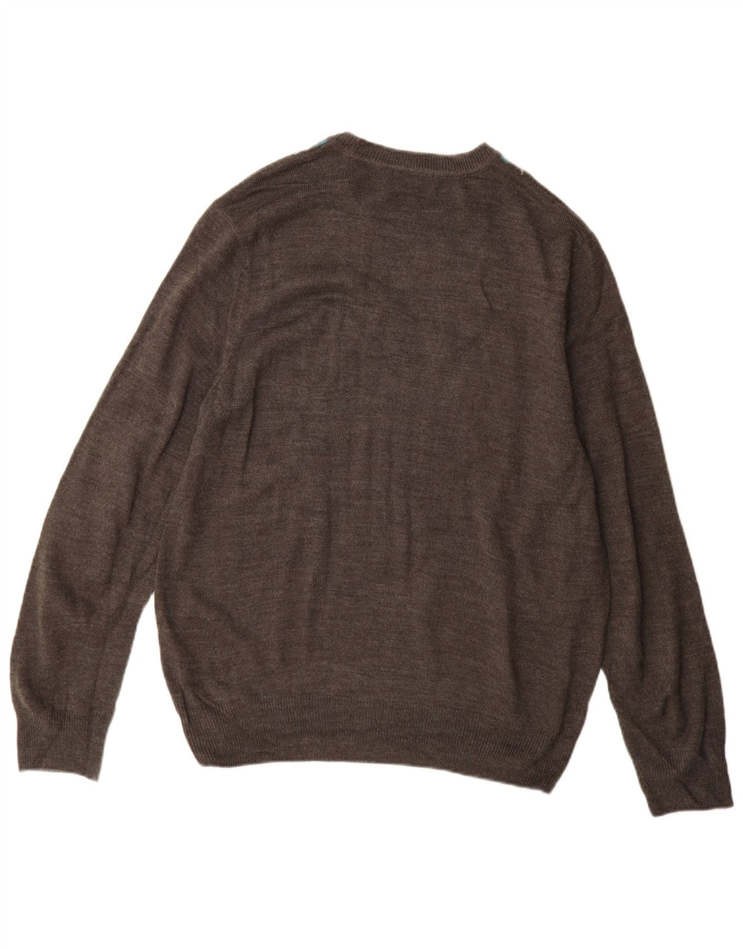 Мужской джемпер Dockers с круглым вырезом, средний серый аргайл/бриллиантовый акрил