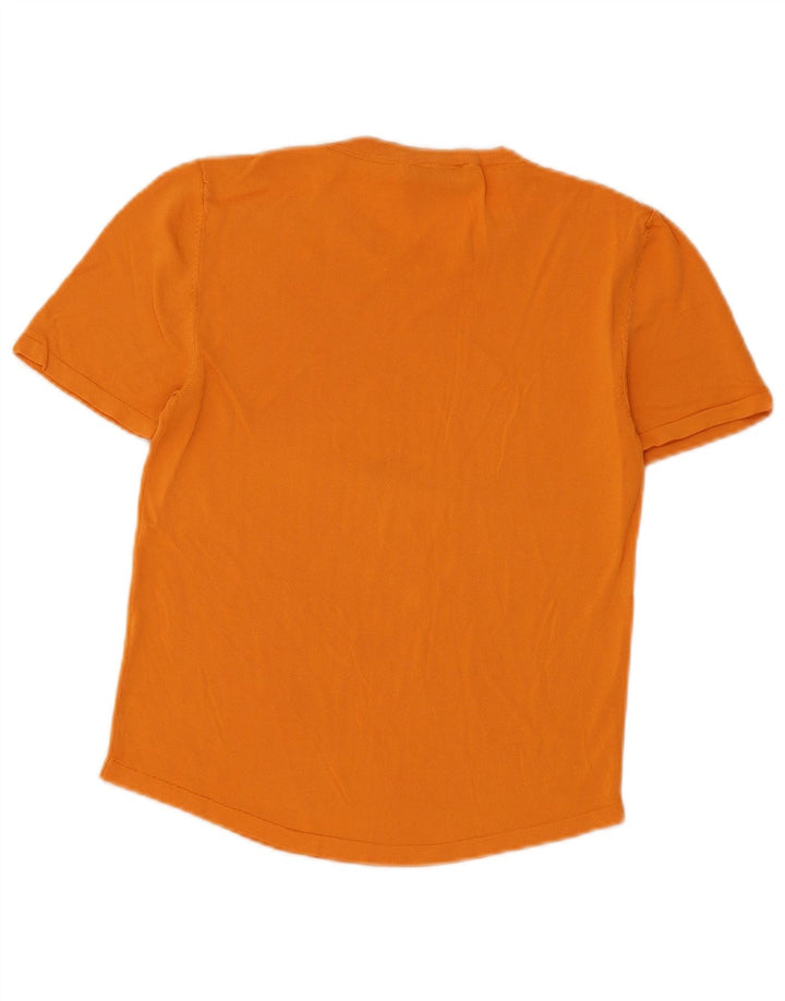 Женская футболка Zara Top UK 12 Medium Orange