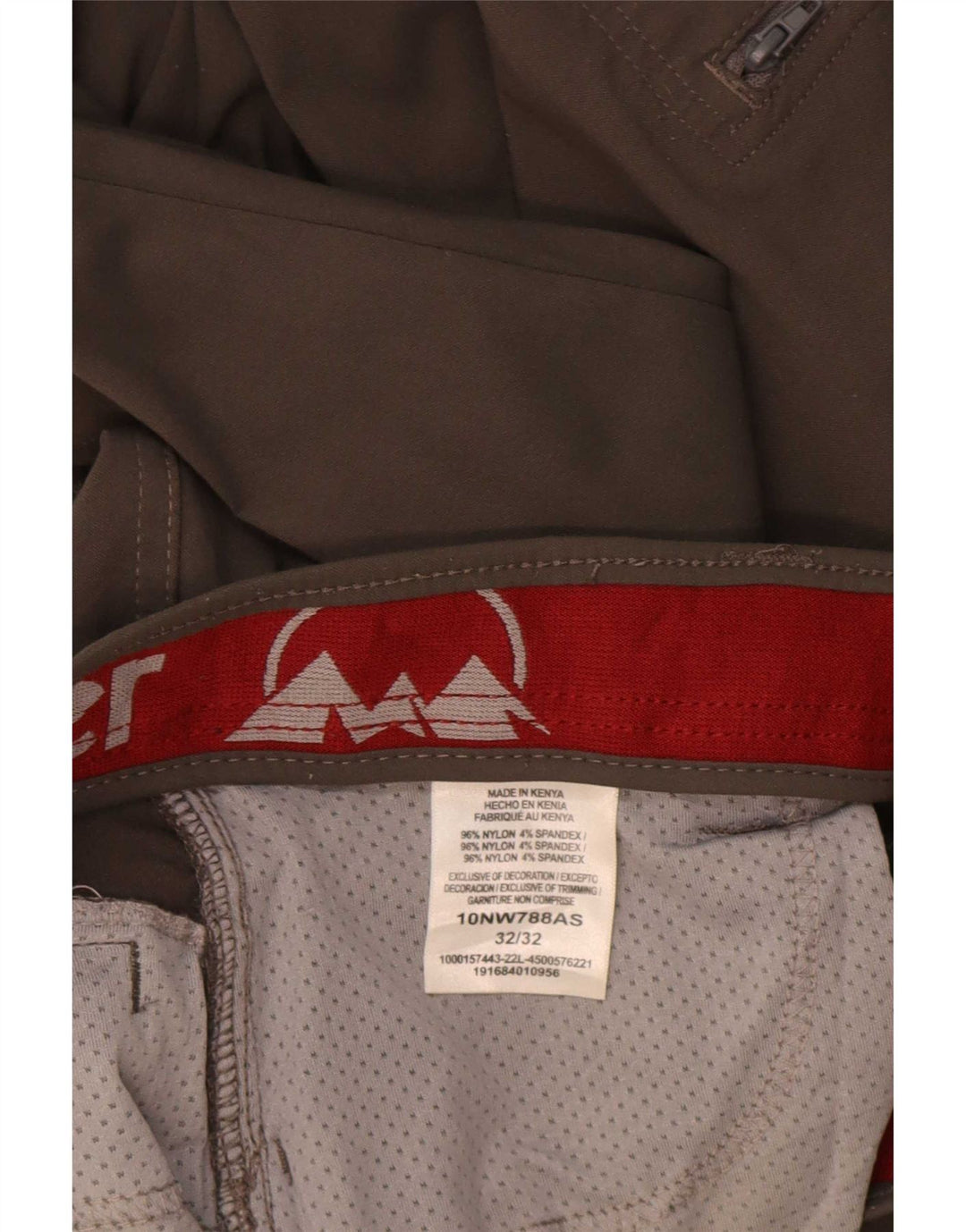 Мужские прямые брюки-карго Wrangler W32 L32, хаки, нейлон