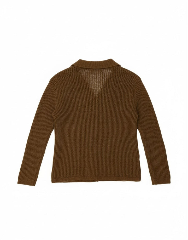 Женский свитер-кардиган оверсайз Zara UK 10, маленький зеленый