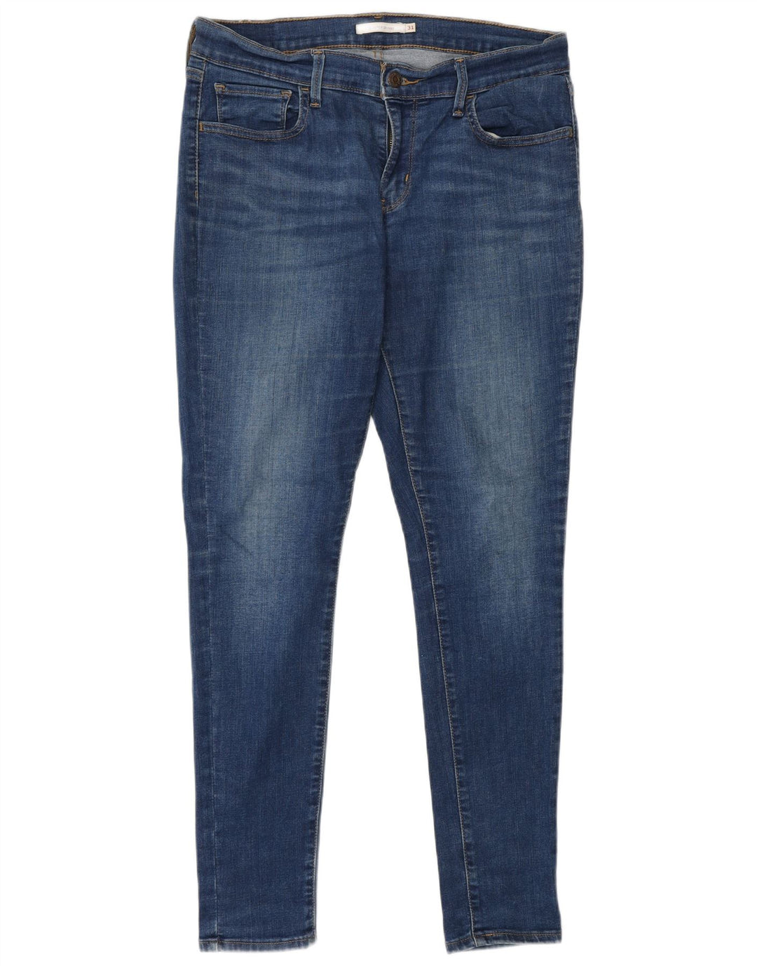 Женские джинсы LEVI'S 710 Super Skinny W31 L30 Синие, хлопок