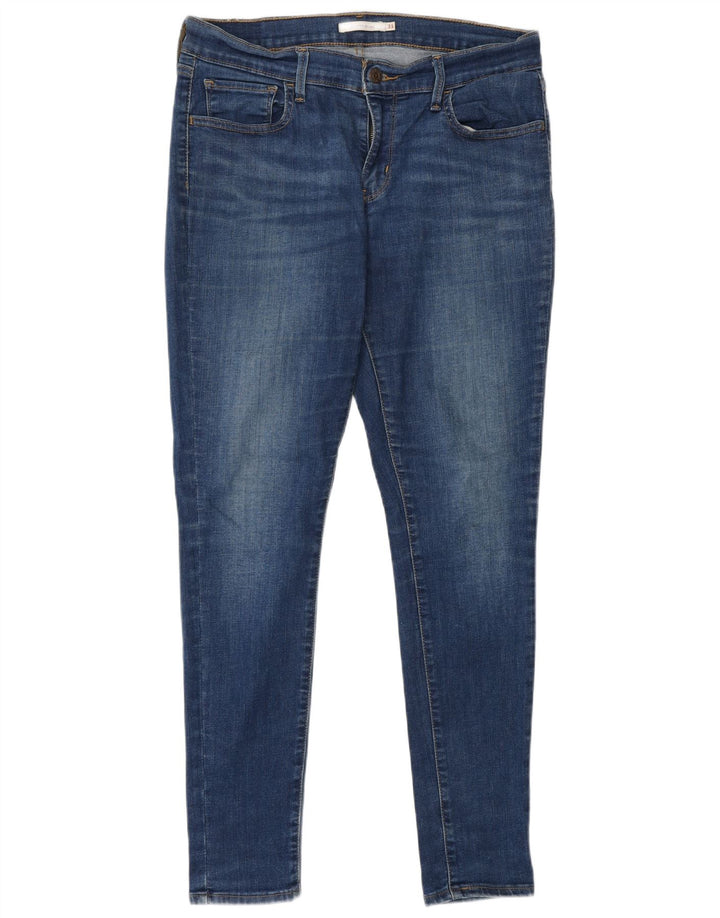 Женские джинсы LEVI'S 710 Super Skinny W31 L30 Синие, хлопок