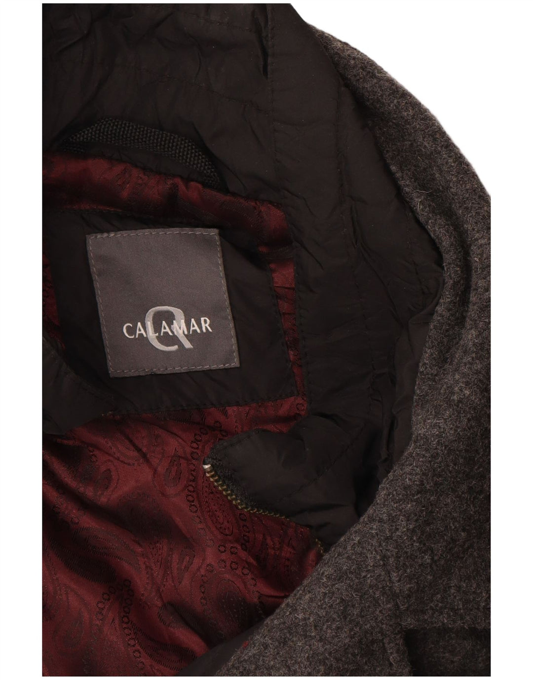 Мужская куртка CALAMAR IT 56 3XL Серая Шерсть