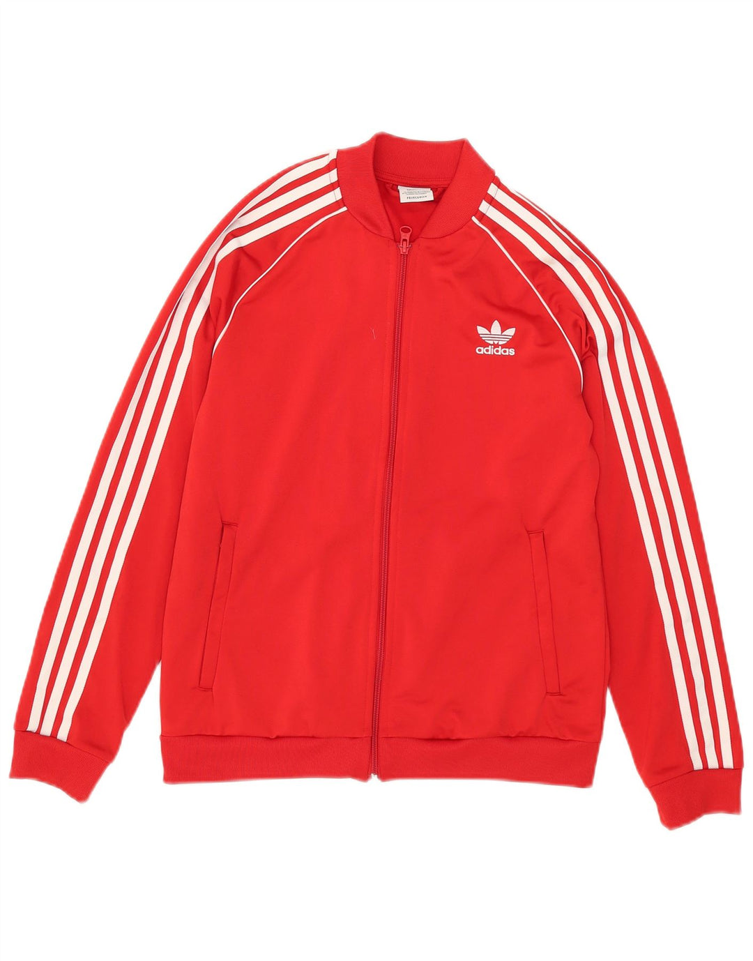 Спортивный костюм Adidas для девочек, верхняя куртка 13-14 лет, красный полиэстер