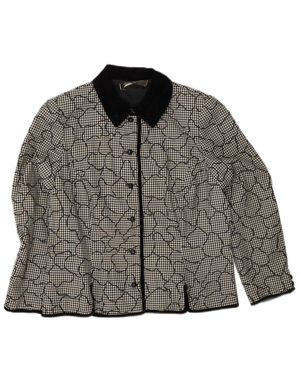 ВИНТАЖНЫЙ комплект женских юбок из 2 предметов UK 14 Medium W31 Черный 