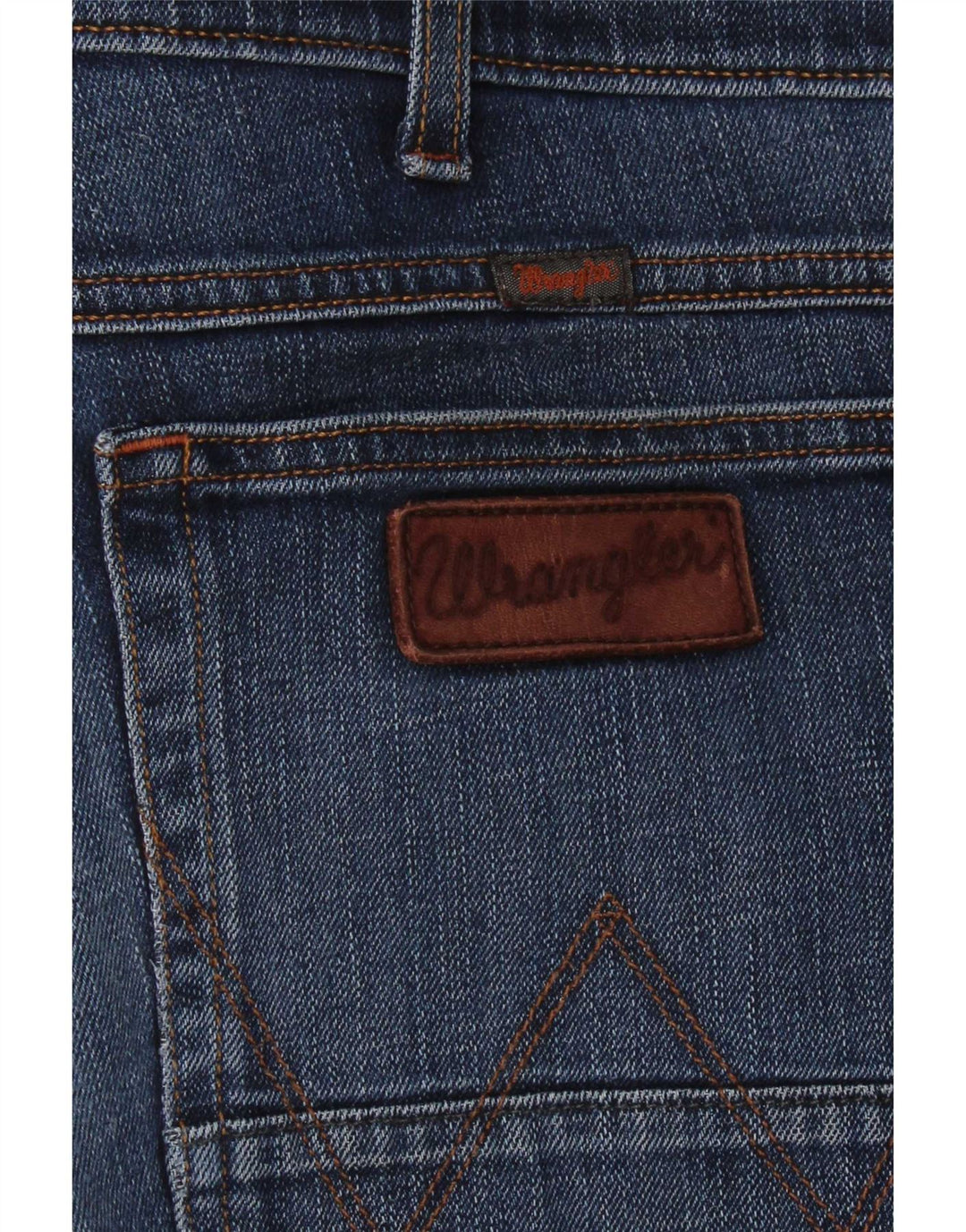 Мужские прямые джинсы Wrangler W38 L29 темно-синие