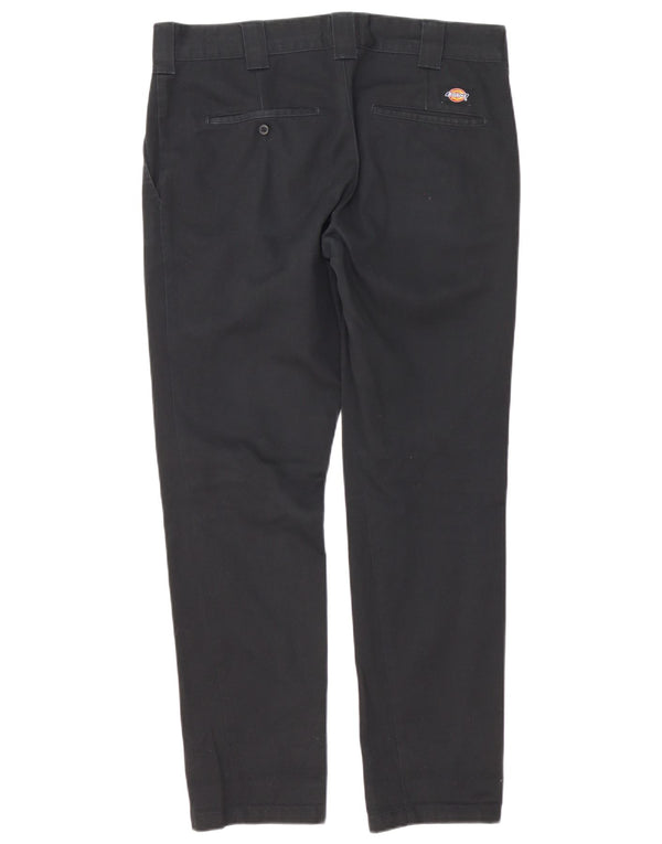 Мужские брюки-чиносы Dickies Slim Fit W33 L32, черный полиэстер