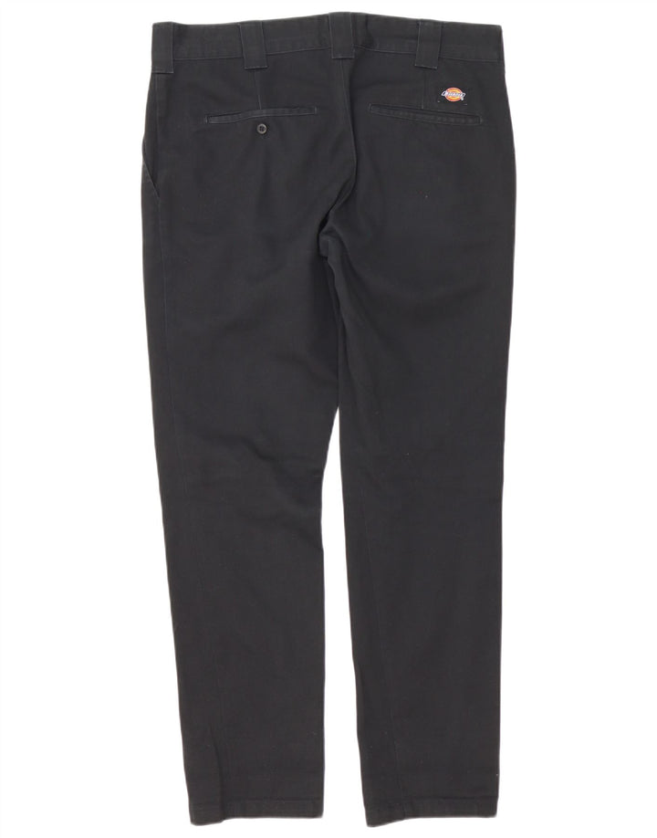 Мужские брюки-чиносы Dickies Slim Fit W33 L32, черный полиэстер