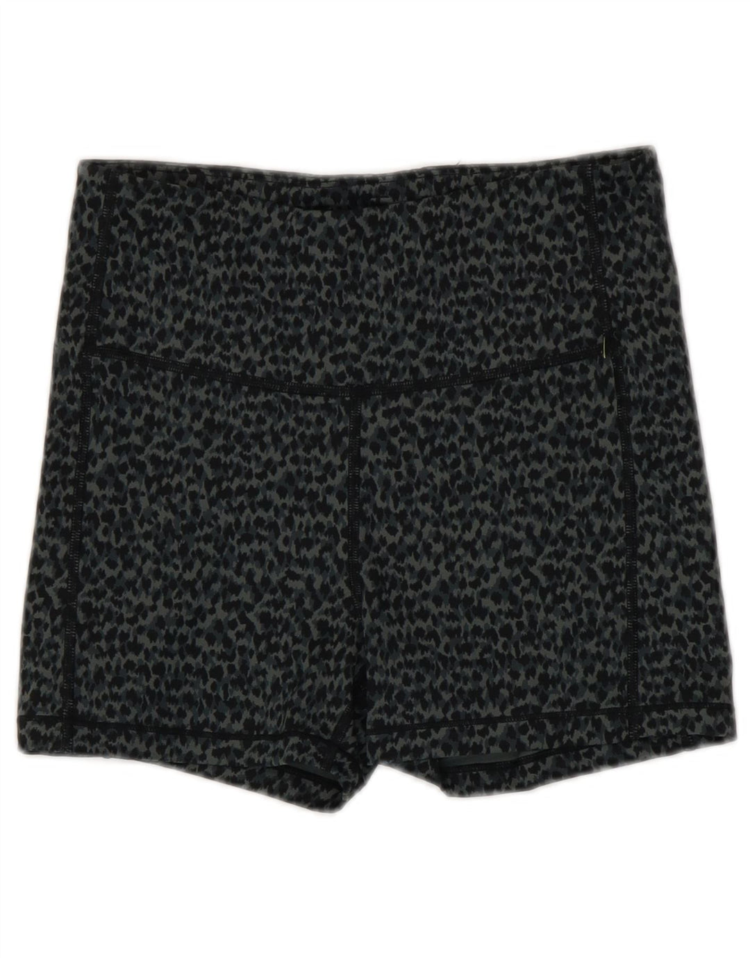 Женские спортивные шорты Athleta UK 8, маленькие серые, полиэстер с животным принтом