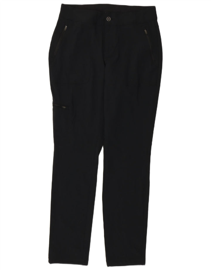 Женские узкие брюки-карго Columbia, США 10, большие W30 L31, черный полиэстер