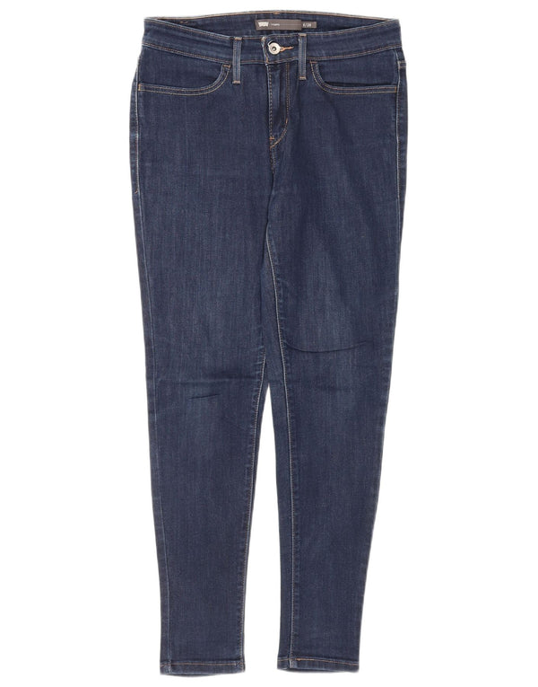 Женские джинсы-скинни леггинсы LEVI'S US 6 Medium W28 L27 Синий хлопок