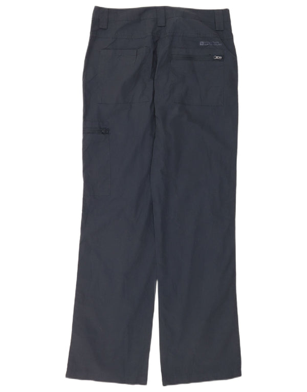 Женские прямые брюки карго Mountain Warehouse UK 6 XS W28 L30 Темно-синие
