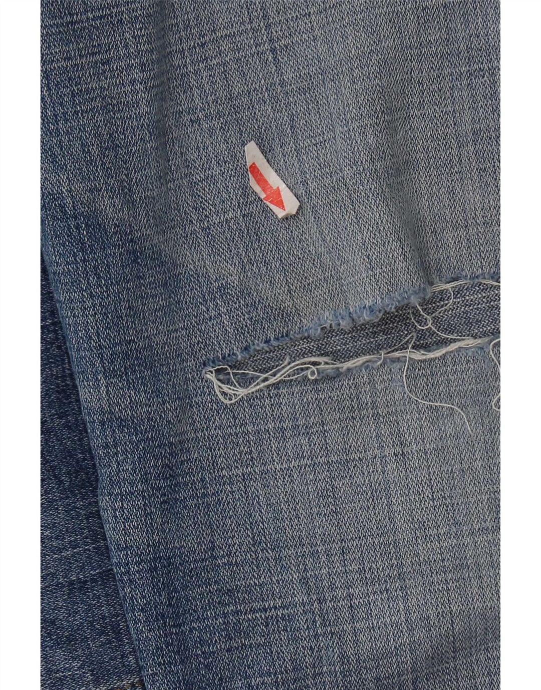 Мужские прямые джинсы Wrangler Texas с потертостями W40 L32, синий хлопок