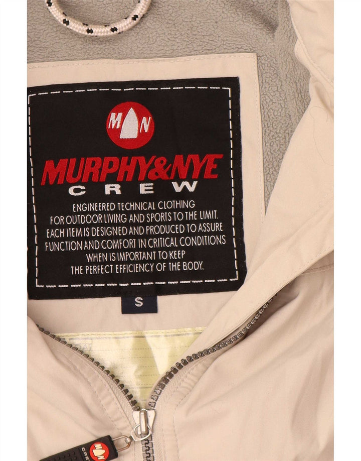 Мужская куртка-бомбер Murphy & Nye UK 36, маленький белый полиамид