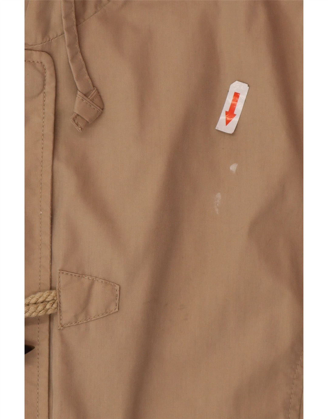 Женская универсальная куртка с капюшоном Fat Face UK 14, большой размер, бежевый хлопок