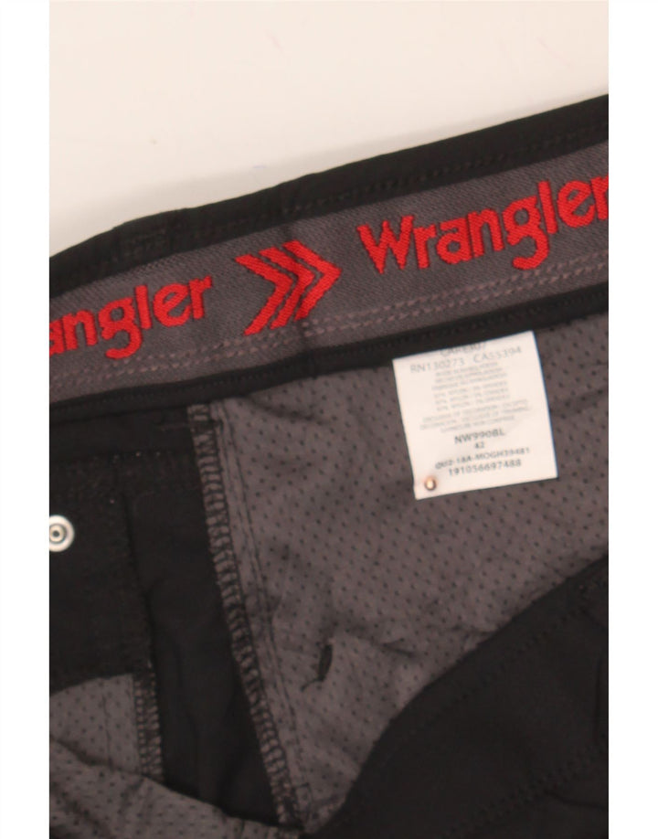 WRANGLER Mens Casual Shorts W42 2XL Black Nylon Vintage Wrangler and Second-Hand Wrangler from Messina Hembry 