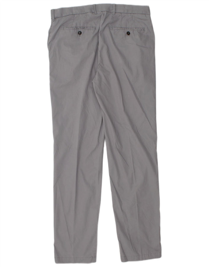 Мужские брюки чиносы Marks & Spencer Blue Harbor Regular Fit W34 L33 Серые
