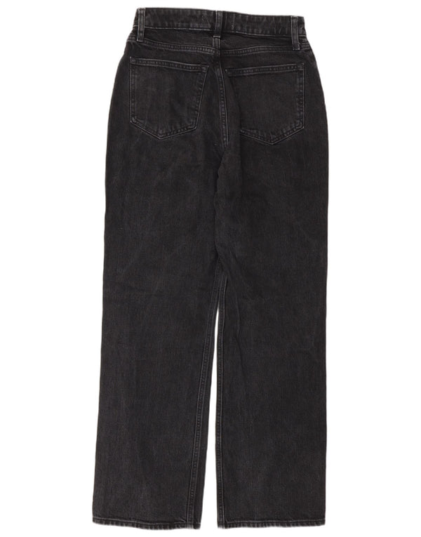Женские джинсы с завышенной талией Abercrombie & Fitch США 2 XS W26 L30 Серые 90-е годы