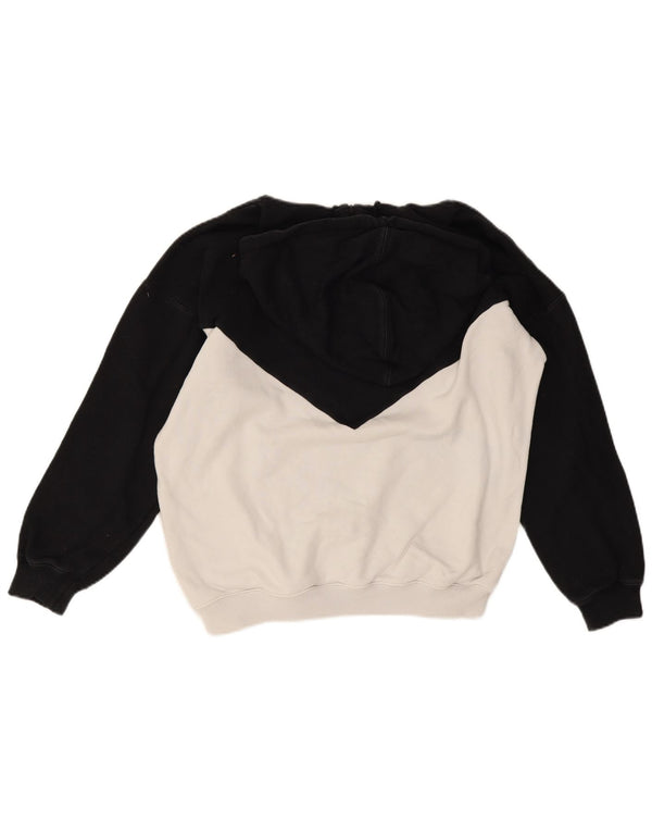 Женский джемпер с капюшоном Adidas Oversized с рисунком UK 6 XS, цветной черный