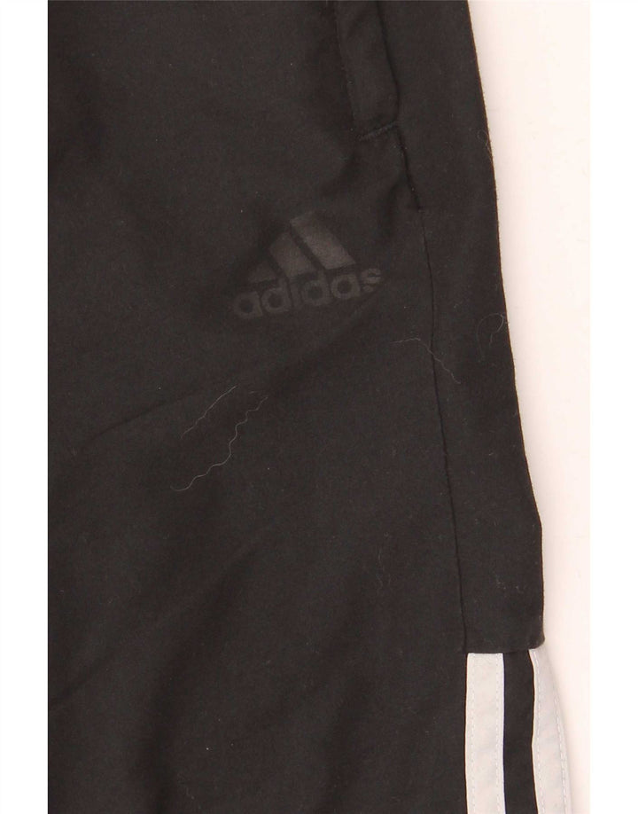 Adidas Мужские спортивные брюки Джоггеры Большой черный полиэстер