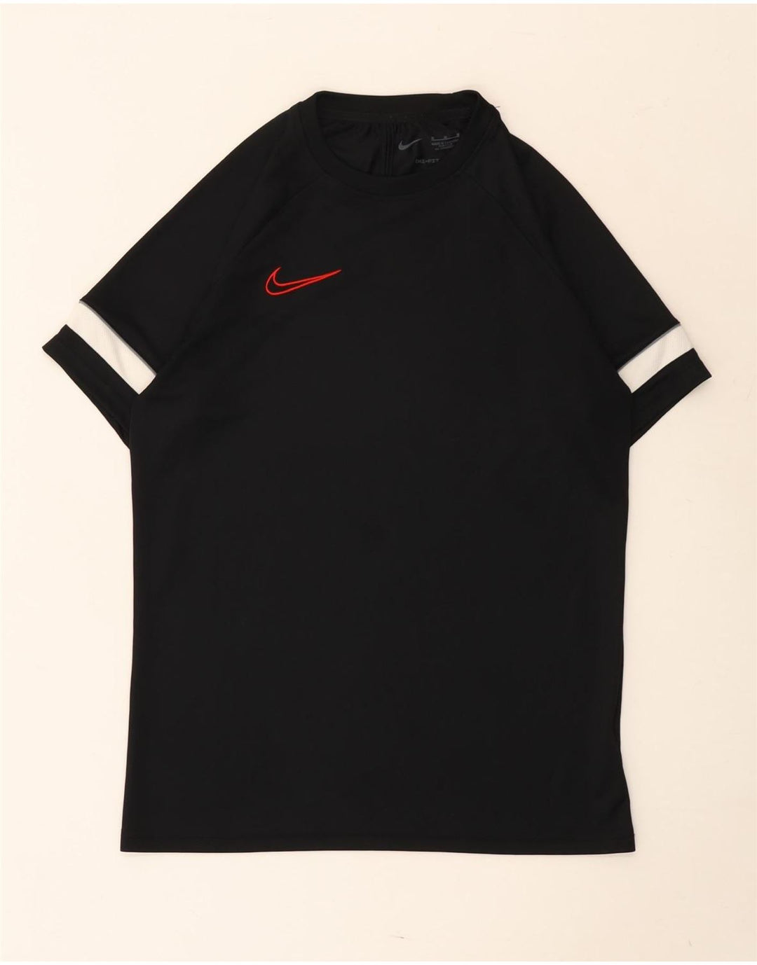 Мужская футболка Nike Dri Fit, средний черный, цветной блок