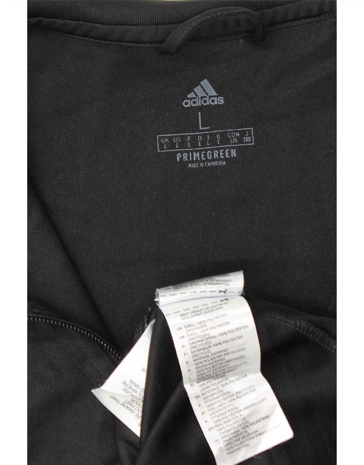 Мужской спортивный костюм Adidas Aeroready, верхняя куртка, большой черный полиэстер
