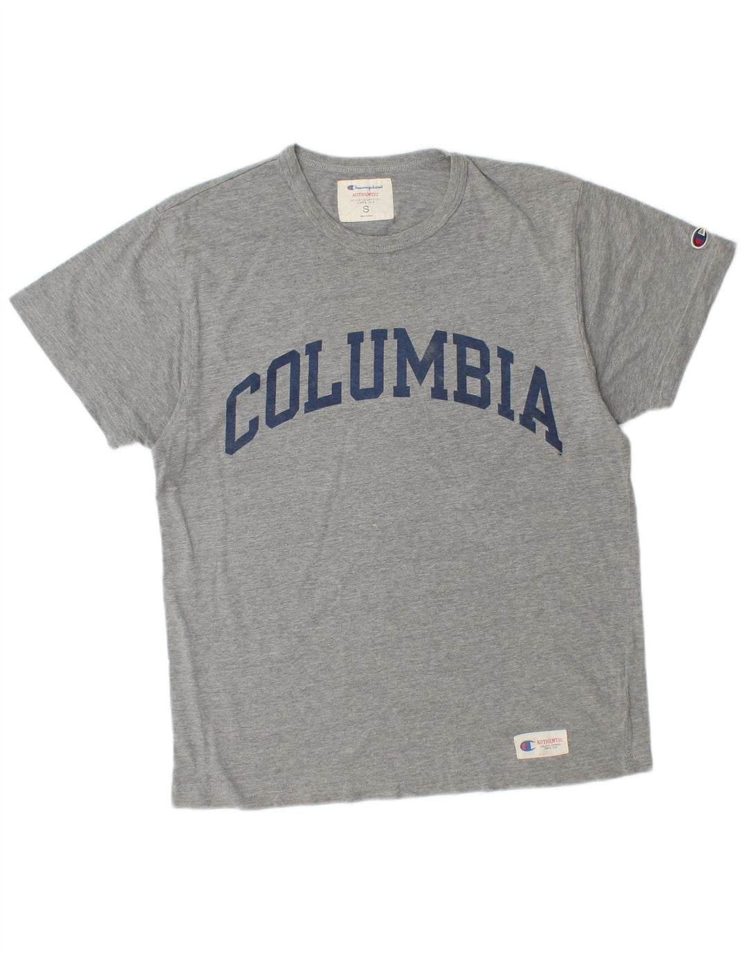 Мужская футболка с рисунком CHAMPION, маленькая, серая