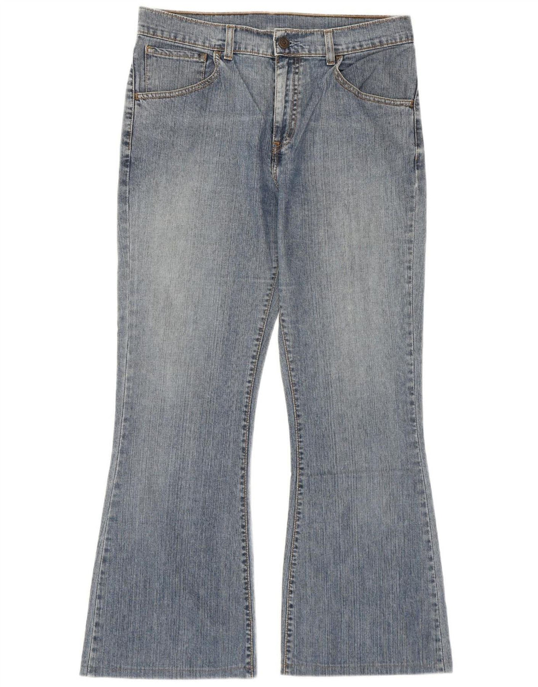 LEVI'S Womens Flared Jeans W30 L27 Blue Cotton