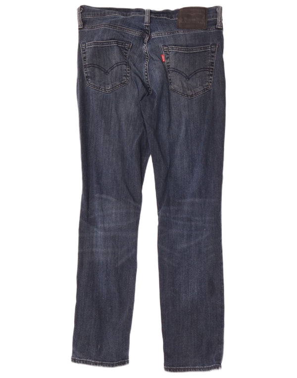 Женские зауженные джинсы Levi's 512 W30 L30 темно-синие, хлопок