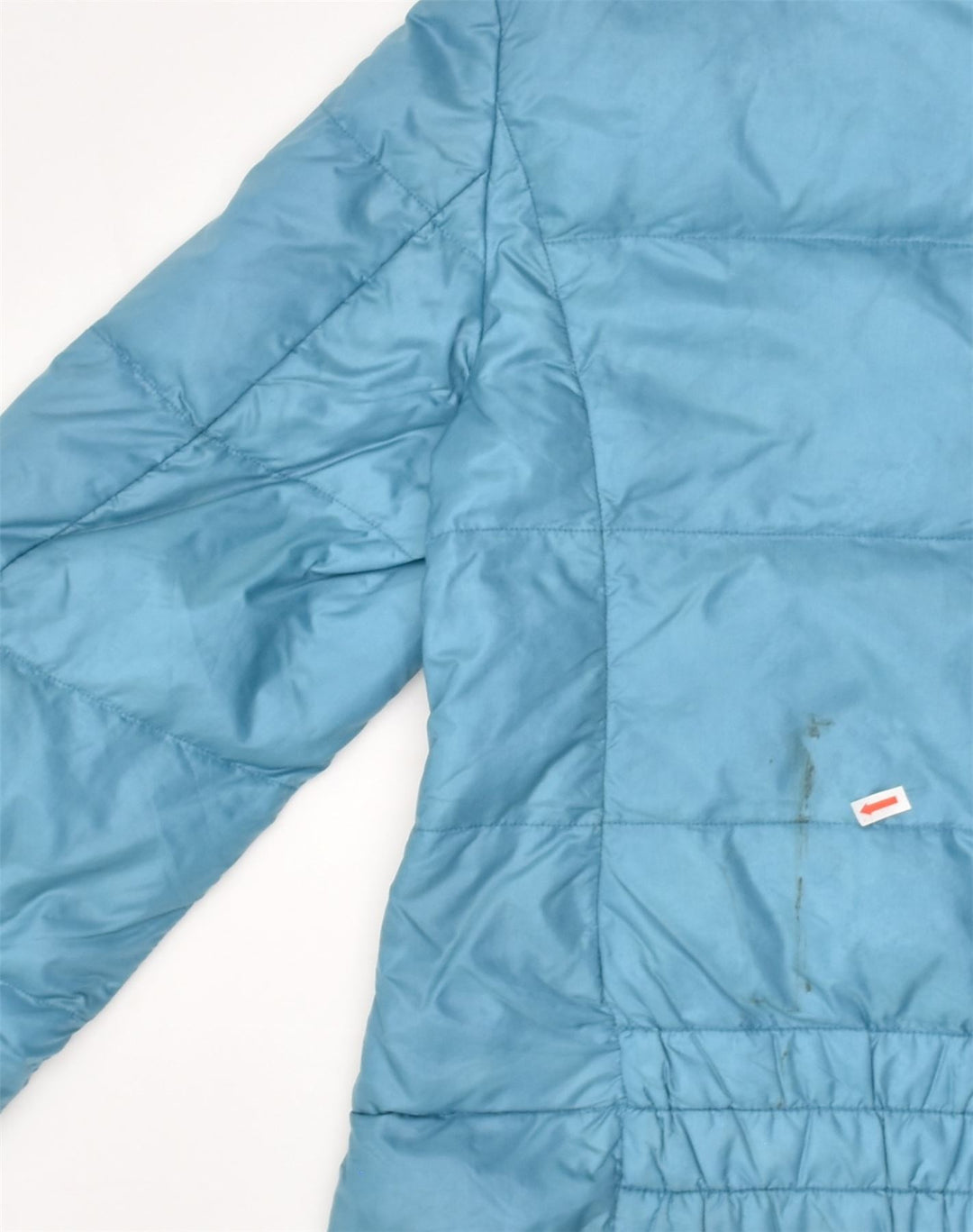 MARELLA Womens Padded Jacket UK 10 Small Blue Polyamide | Vintage Marella | Thrift | Second-Hand Marella | Used Clothing | Messina Hembry 