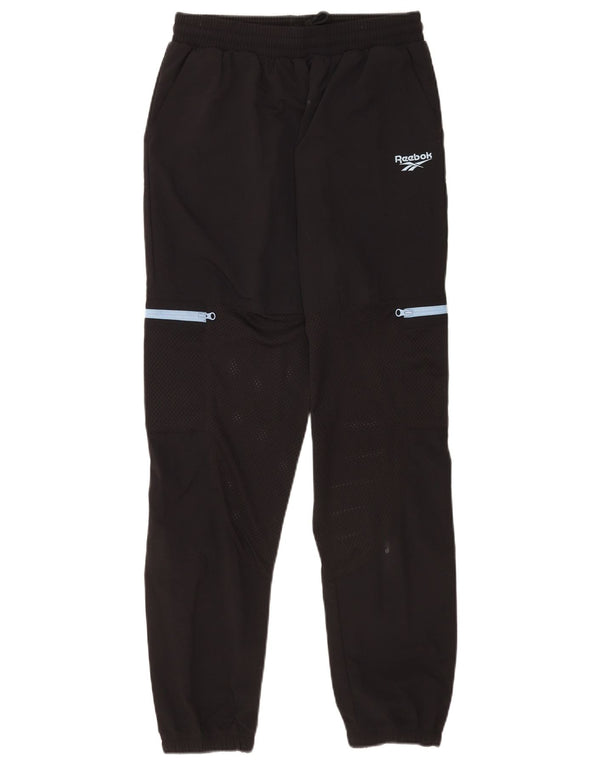 Reebok Мужские спортивные брюки-карго XS, черные нейлоновые брюки