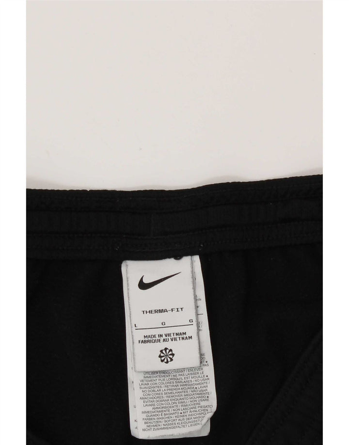 Мужские спортивные брюки Nike Therma-Fit, большие черные, полиэстер