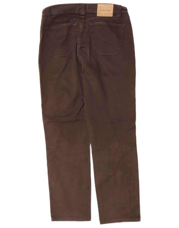 Женские прямые джинсы Jeckerson W32 L29, черный хлопок