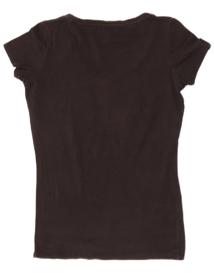 Guess Женская футболка с рисунком Top UK 12 Medium Black