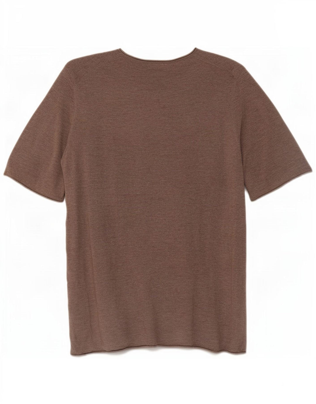 Женский джемпер с круглым вырезом Massimo Dutti, Великобритания 10, маленький коричневый