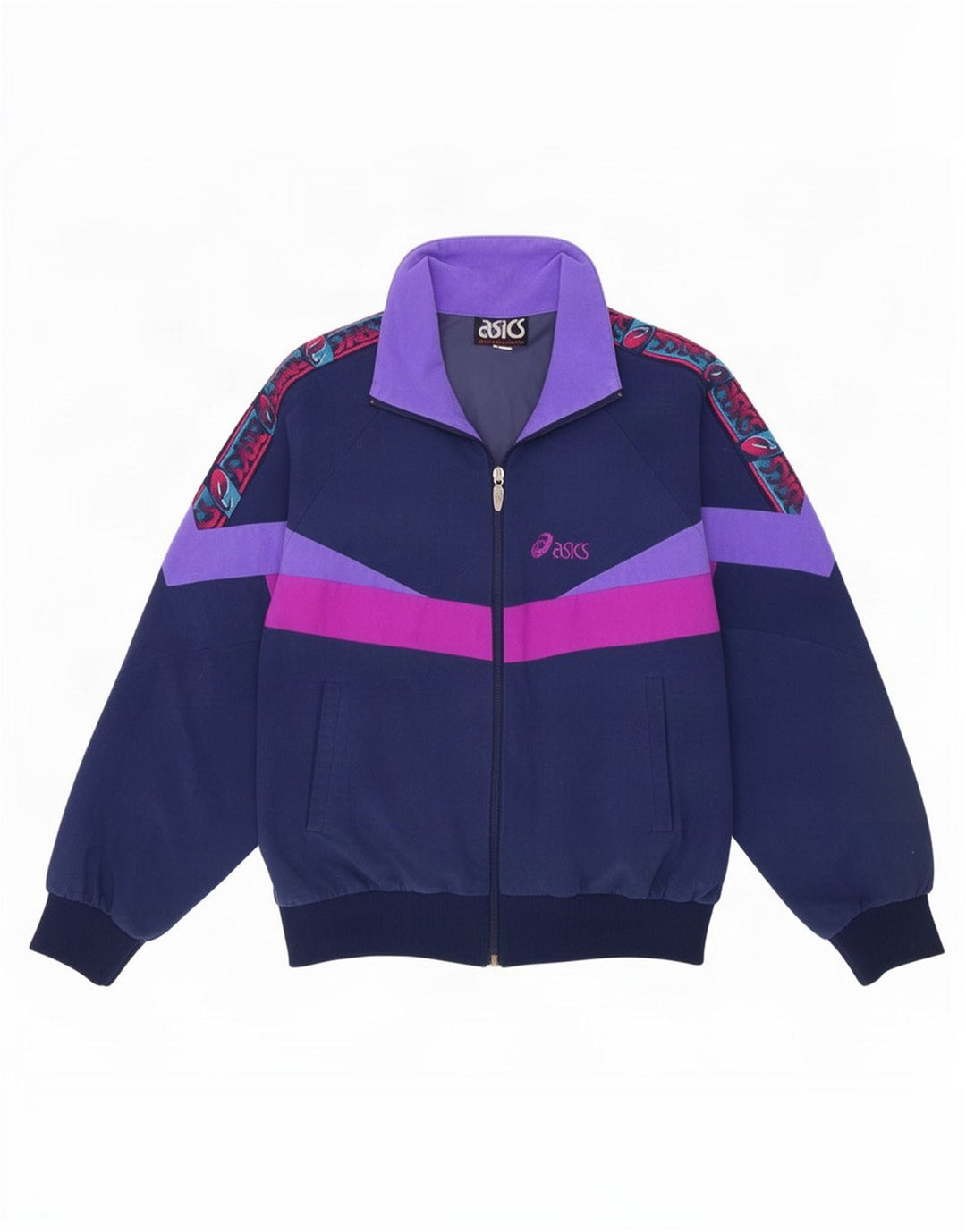 Мужской спортивный костюм Asics Graphic Top Jacket IT 50 Medium Blue Colorblock