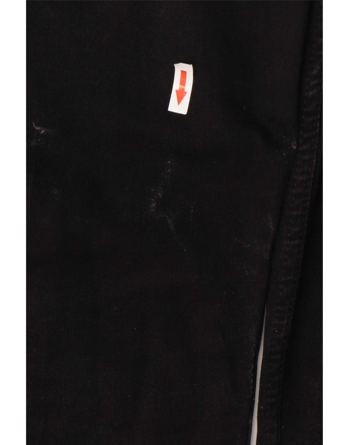Мужские зауженные джинсы Levi's 502 W36 L32, черный хлопок