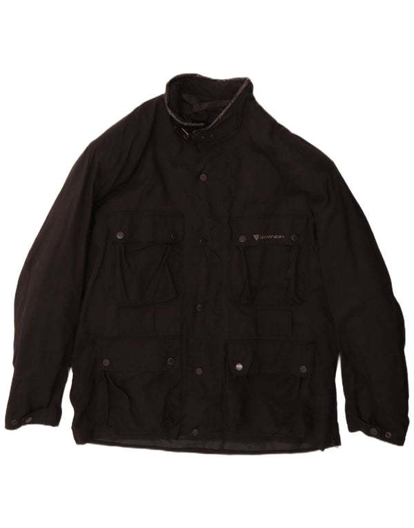 Мужская гоночная куртка DAINESE IT 48 4XL, черный нейлон