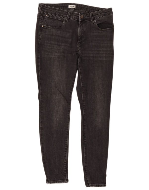 Женские джинсы скинни Wrangler W31 L30, черный хлопок