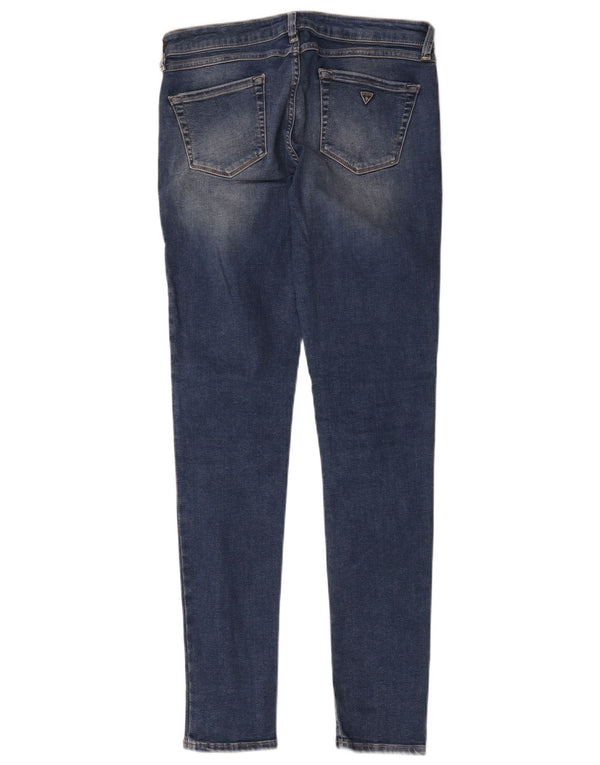 Женские джинсы скинни Guess W27 L30, синий хлопок