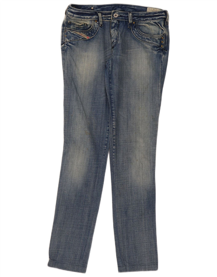 Женские узкие джинсы Diesel Kycut W28 L31, синий хлопок