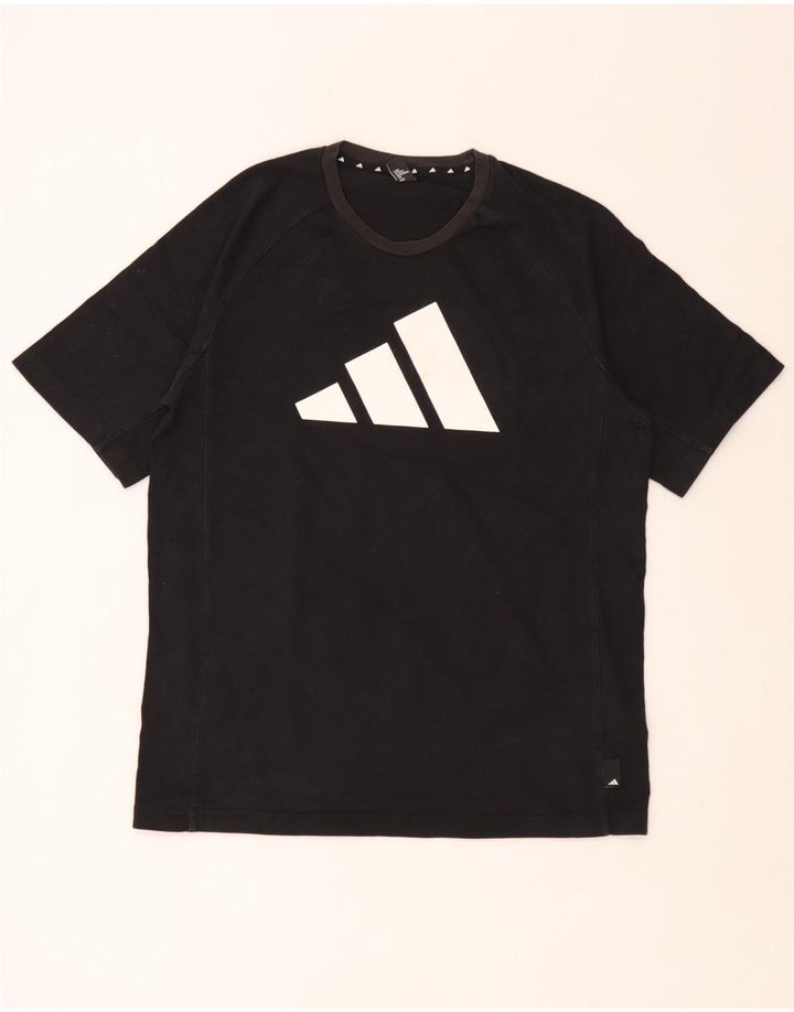 Мужская футболка с рисунком Adidas Top Medium Black