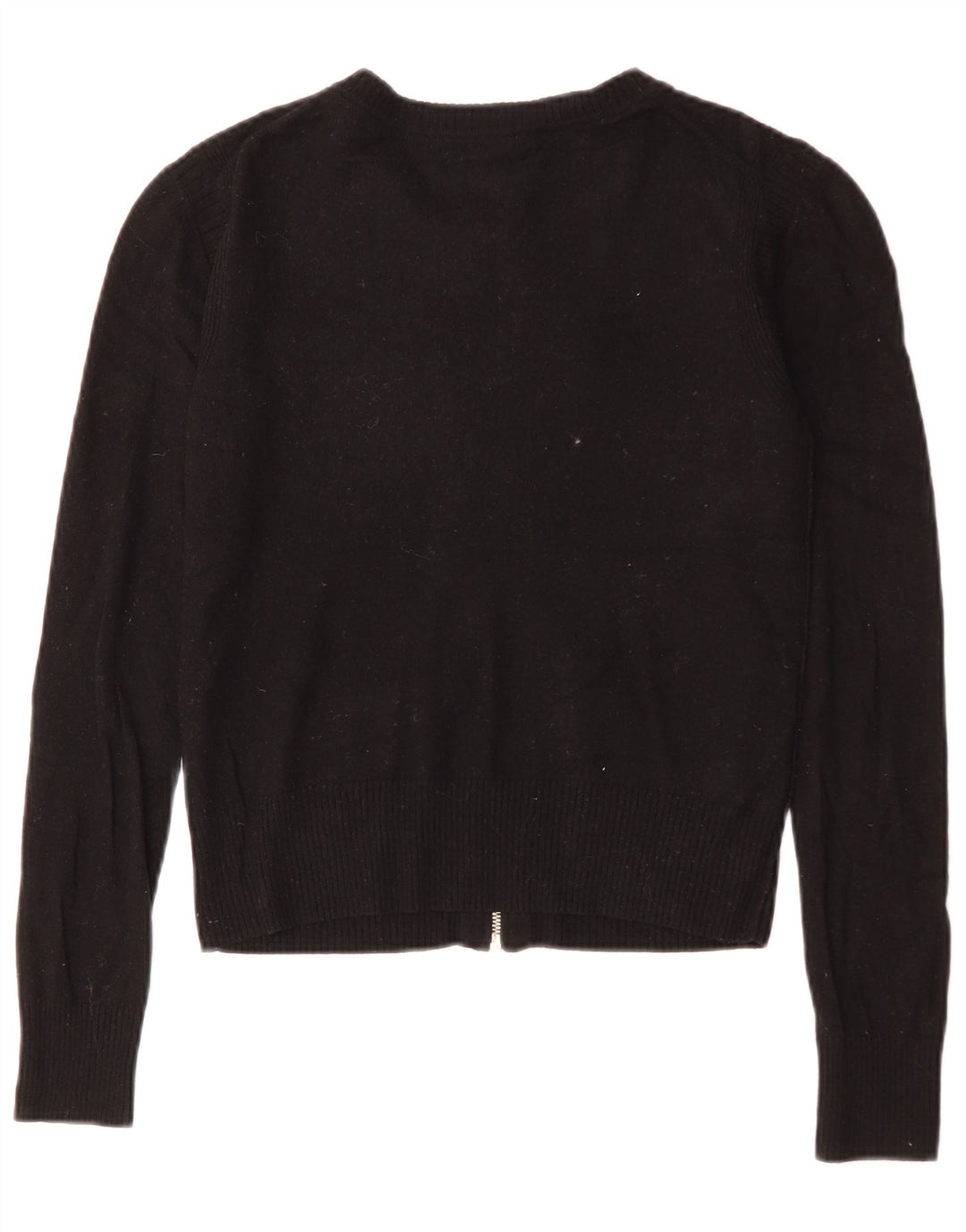 Женский укороченный кардиган Juicy Couture UK 10, маленький черный шерстяной свитер